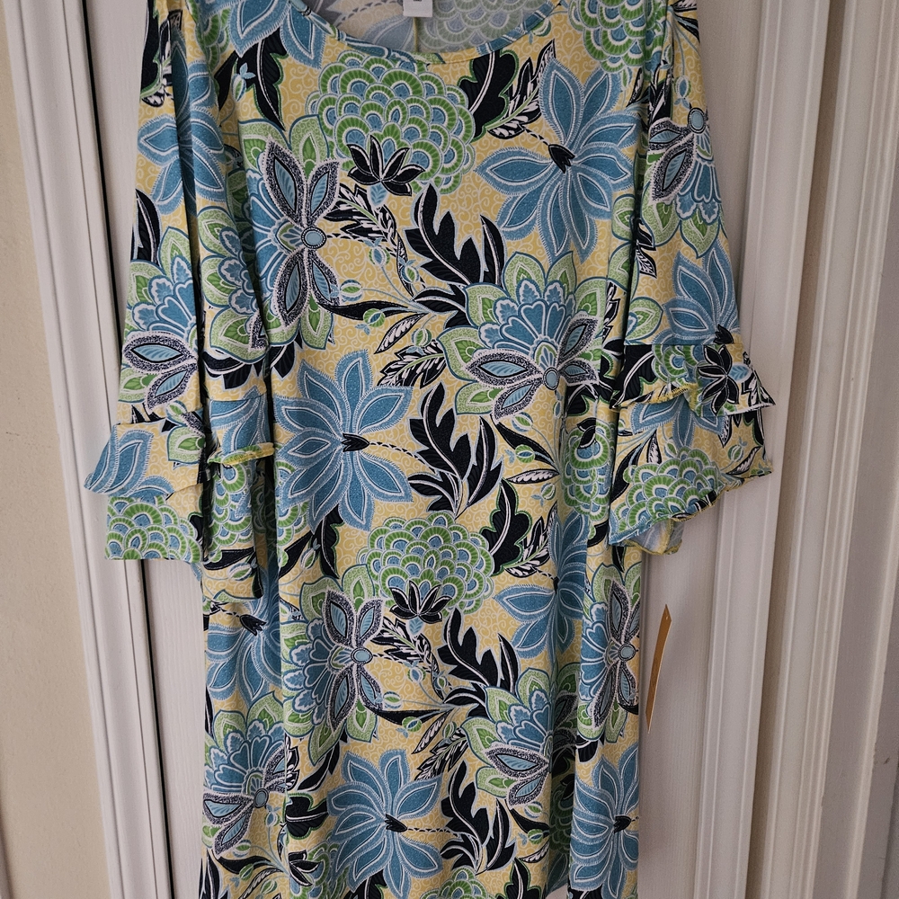 Ruby Rd. Multicolor Patterned Top - Picture 2 of 5
